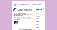 Desktop Screenshot of insidevegasnights.com